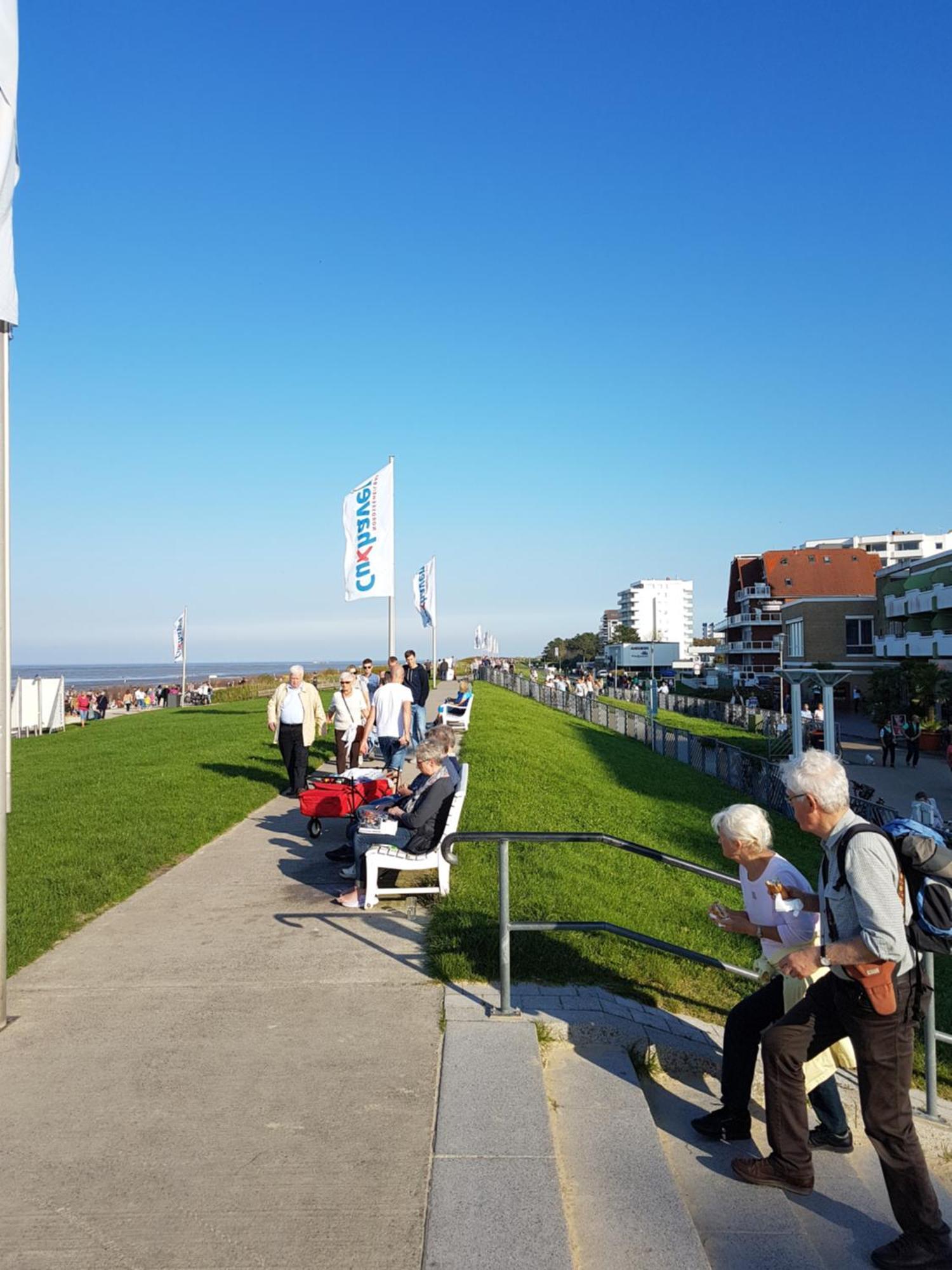 Gemuetliches Apartment Direkt Am Strand Cuxhaven Kültér fotó