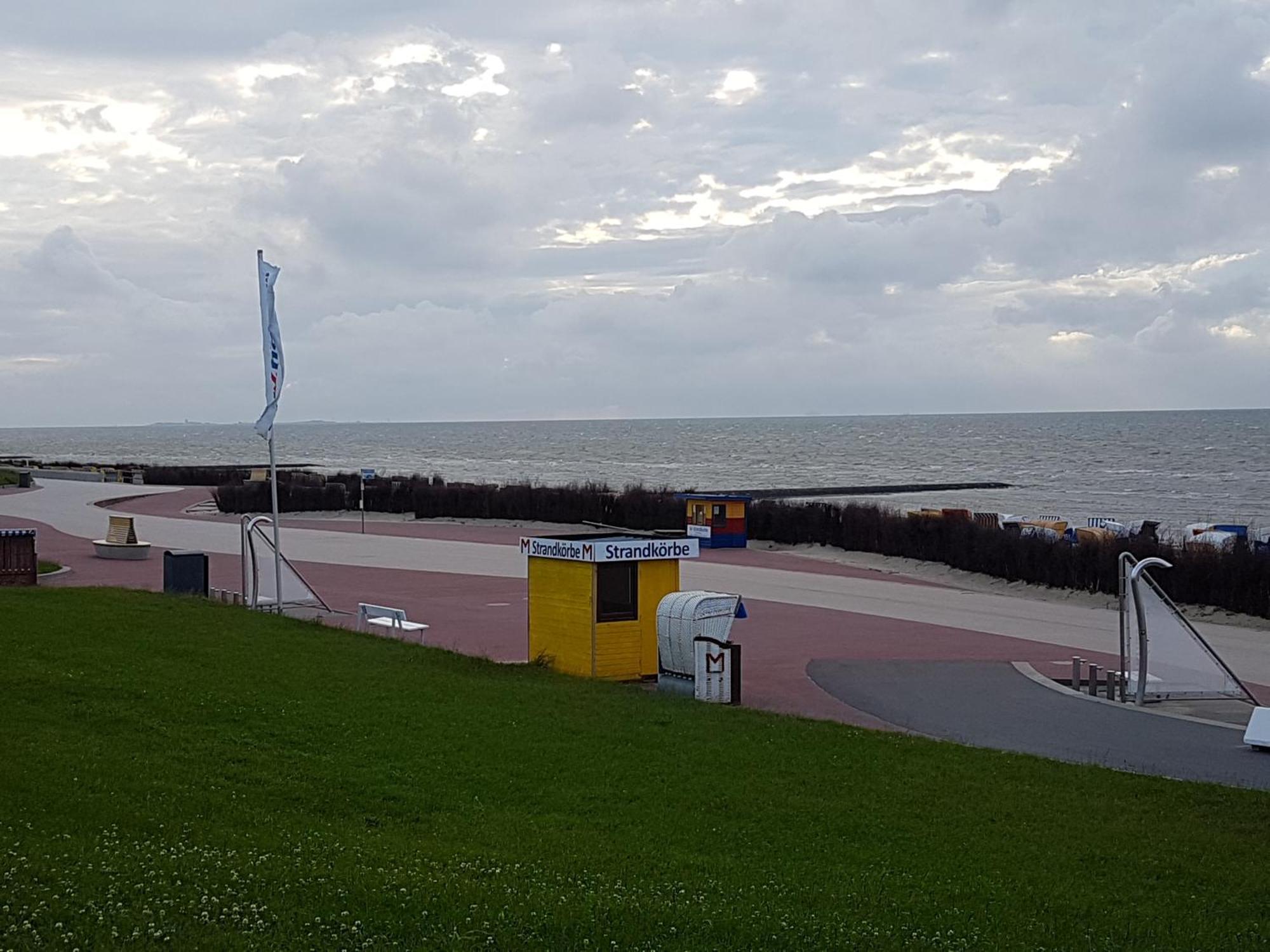 Gemuetliches Apartment Direkt Am Strand Cuxhaven Kültér fotó